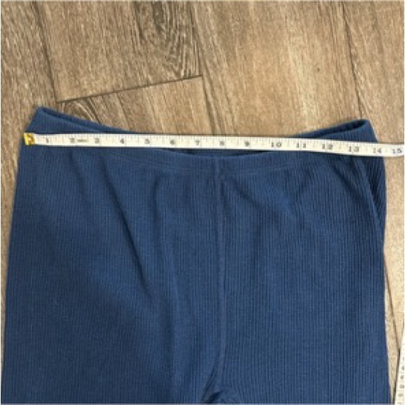 Women’s Fruit of The Loom Navy Long John Leggings size Large - Picture 5 of 9